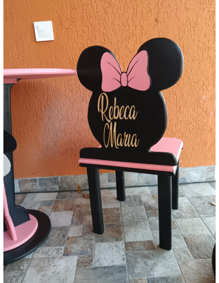 Scaun Personalizat Cu Personaj Si Nume