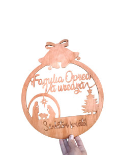 Coroniță Decorativa Personalizata Craciun 2
